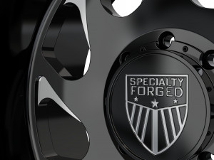 REAR SPECIALITY FORGED D006 WHEEL 3D MODEL 3Dプリントモデル