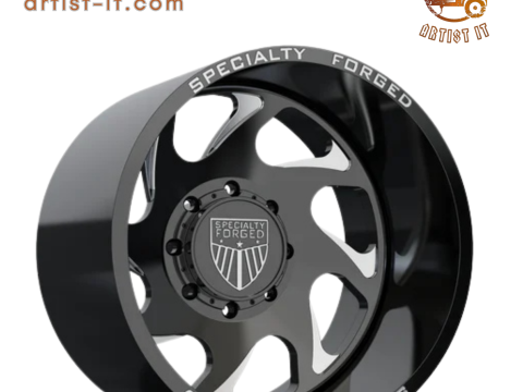 REAR SPECIALITY FORGED D006 WHEEL 3D MODEL 3D 打印模型