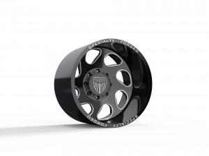 REAR SPECIALITY FORGED D007 WHEEL 3D MODEL 3D-Druckmodell