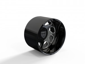 REAR SPECIALITY FORGED D007 WHEEL 3D MODEL Model do druku 3D