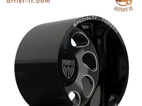 REAR SPECIALITY FORGED D007 WHEEL 3D MODEL 3D Print Model