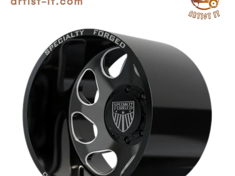 REAR SPECIALITY FORGED D007 WHEEL 3D MODEL 3D Print Model