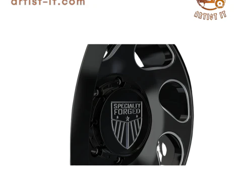 REAR SPECIALITY FORGED D007 WHEEL 3D MODEL 3D Print Model