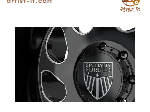 REAR SPECIALITY FORGED D007 WHEEL 3D MODEL 3D Print Model