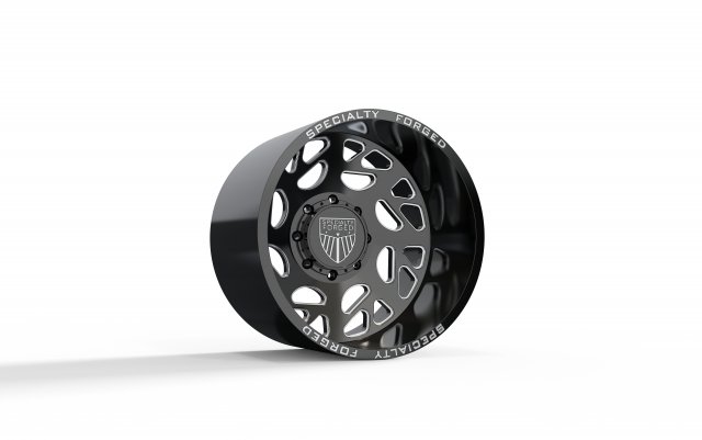 REAR SPECIALITY FORGED D008 WHEEL 3D MODEL 3D Print Model .c4d .max .obj .3ds .fbx .stl .blend 