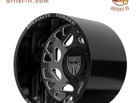 REAR SPECIALITY FORGED D008 WHEEL 3D MODEL 3D Druckmodell