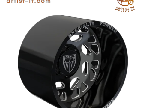REAR SPECIALITY FORGED D008 WHEEL 3D MODEL 3D Druckmodell