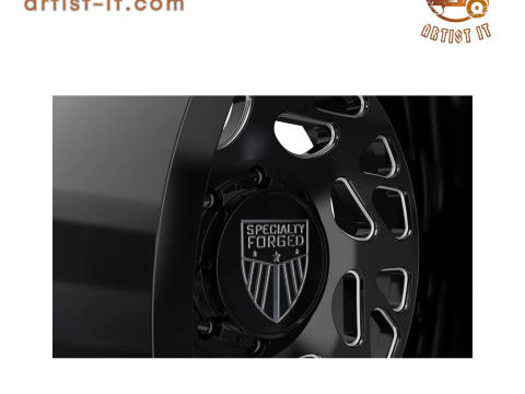 REAR SPECIALITY FORGED D008 WHEEL 3D MODEL 3D Druckmodell