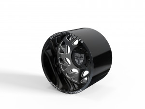 REAR SPECIALITY FORGED D009 WHEEL 3D MODEL Modelo de Impressão 3D