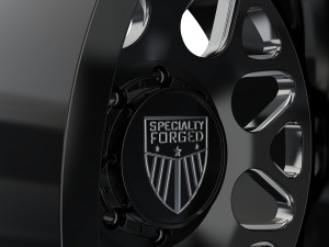 REAR SPECIALITY FORGED D009 WHEEL 3D MODEL 3D 打印模型