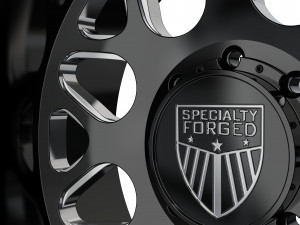 REAR SPECIALITY FORGED D009 WHEEL 3D MODEL 3D 打印模型