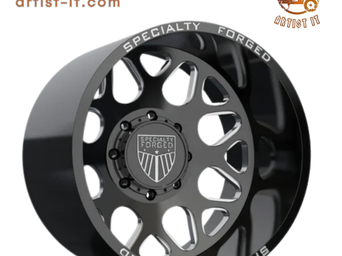 REAR SPECIALITY FORGED D009 WHEEL 3D MODEL 3D Print Model