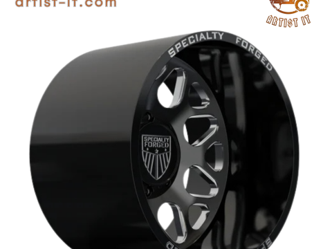 REAR SPECIALITY FORGED D009 WHEEL 3D MODEL Model Cetak 3D