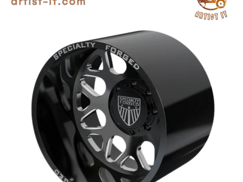 REAR SPECIALITY FORGED D009 WHEEL 3D MODEL Model Cetak 3D