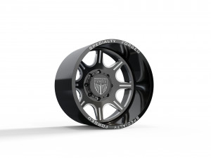 REAR SPECIALITY FORGED D10 WHEEL 3D MODEL 3D Print Model