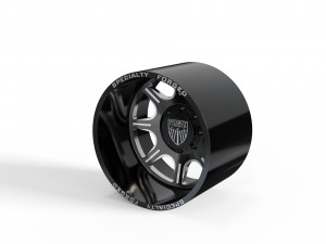 REAR SPECIALITY FORGED D10 WHEEL 3D MODEL 3Dプリントモデル
