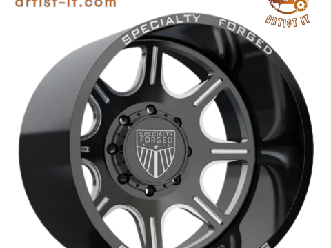 REAR SPECIALITY FORGED D10 WHEEL 3D MODEL 3D 打印模型