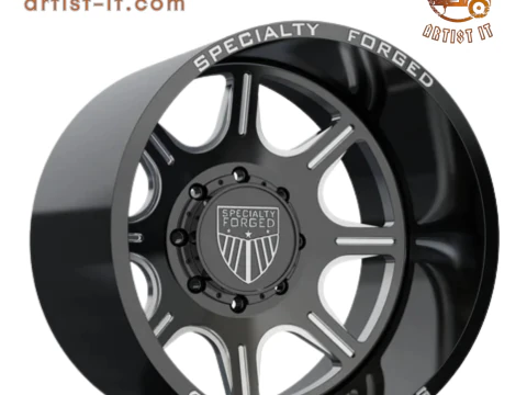 REAR SPECIALITY FORGED D10 WHEEL 3D MODEL 3D Print Model