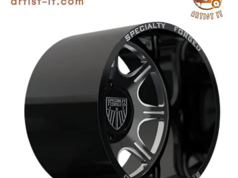 REAR SPECIALITY FORGED D10 WHEEL 3D MODEL 3D 打印模型