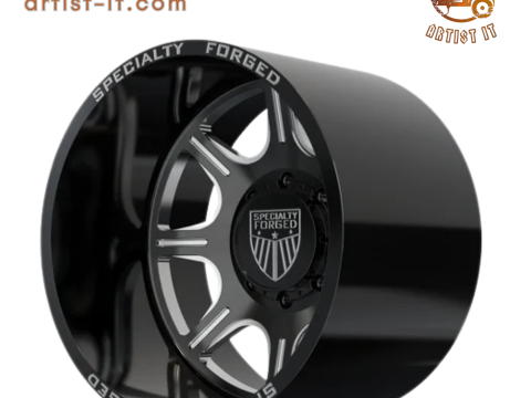 REAR SPECIALITY FORGED D10 WHEEL 3D MODEL 3D 打印模型