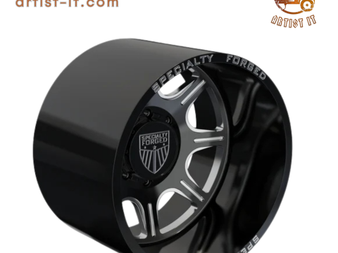 REAR SPECIALITY FORGED D10 WHEEL 3D MODEL 3D 打印模型