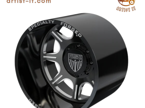 REAR SPECIALITY FORGED D10 WHEEL 3D MODEL 3D 打印模型