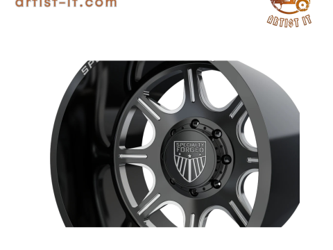 REAR SPECIALITY FORGED D10 WHEEL 3D MODEL 3D 打印模型