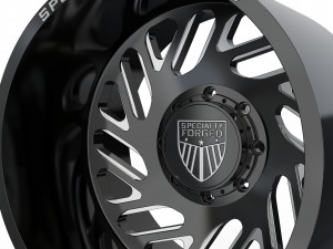 REAR SPECIALITY FORGED D015 WHEEL 3D MODEL 3D 打印模型