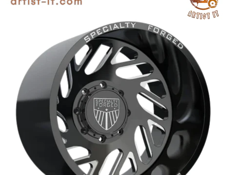 MODELLO 3D DELLA RUOTA FORGIATA SPECIALE D015 POSTERIORE Modello di stampa 3D