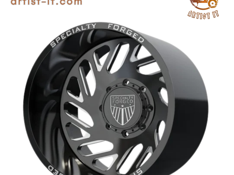 REAR SPECIALITY FORGED D015 WHEEL 3D MODEL Model Cetak 3D