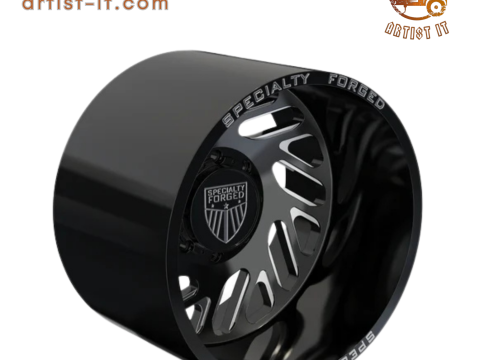 REAR SPECIALITY FORGED D015 WHEEL 3D MODEL Model Cetak 3D