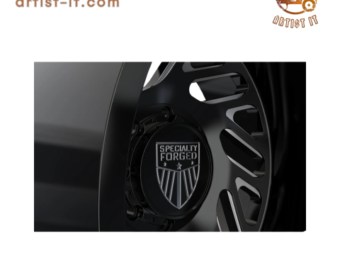 REAR SPECIALITY FORGED D015 WHEEL 3D MODEL Model Cetak 3D