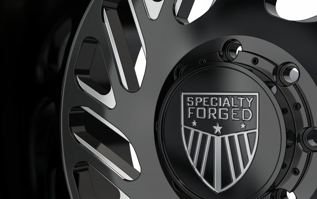 REAR SPECIALITY FORGED D017 WHEEL 3D MODEL Modèles 3D en vedette .c4d .max .obj .3ds .fbx .stl .blend 