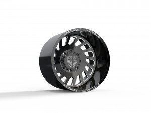 REAR SPECIALITY FORGED D017 WHEEL 3D MODEL Modèles 3D en vedette