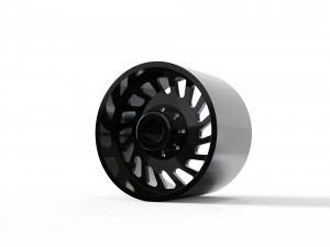 REAR SPECIALITY FORGED D017 WHEEL 3D MODEL Modèles 3D en vedette