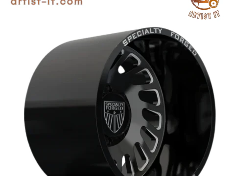 REAR SPECIALITY FORGED D017 WHEEL 3D MODEL 3D Print Model
