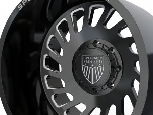 REAR SPECIALITY FORGED D018 WHEEL 3D MODEL 3D प्रिंट मॉडल