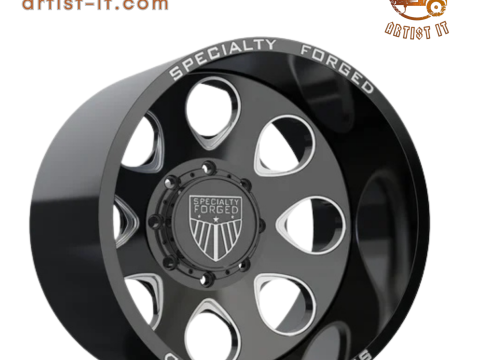 REAR SPECIALITY FORGED D018 WHEEL 3D MODEL 3D Print Model