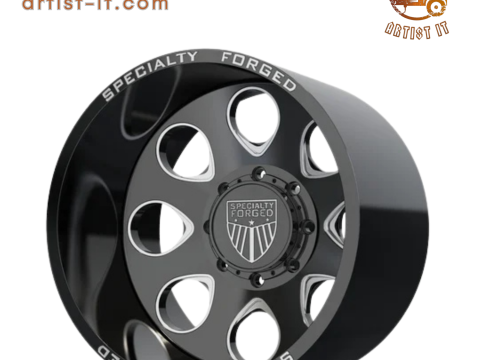 REAR SPECIALITY FORGED D018 WHEEL 3D MODEL 3D Druckmodell