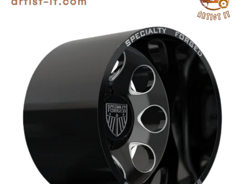 REAR SPECIALITY FORGED D018 WHEEL 3D MODEL 3D Druckmodell