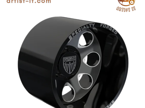 REAR SPECIALITY FORGED D018 WHEEL 3D MODEL 3D Druckmodell