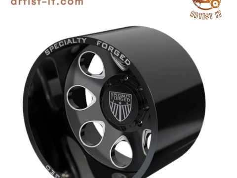 REAR SPECIALITY FORGED D018 WHEEL 3D MODEL 3D Druckmodell