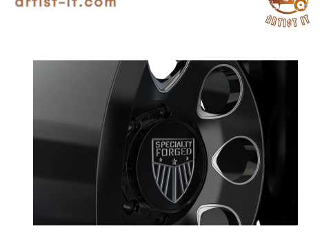 REAR SPECIALITY FORGED D018 WHEEL 3D MODEL 3D Druckmodell