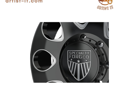 REAR SPECIALITY FORGED D018 WHEEL 3D MODEL 3D Druckmodell