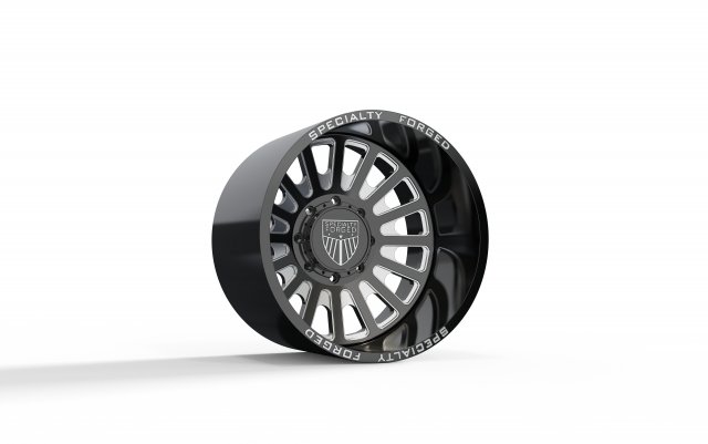 REAR SPECIALITY FORGED D019 WHEEL 3D MODEL 3D प्रिंट मॉडल .c4d .max .obj .3ds .fbx .stl .blend 