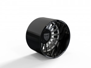 REAR SPECIALITY FORGED D019 WHEEL 3D MODEL 3D प्रिंट मॉडल