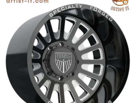 REAR SPECIALITY FORGED D019 WHEEL 3D MODEL 3D Print Model