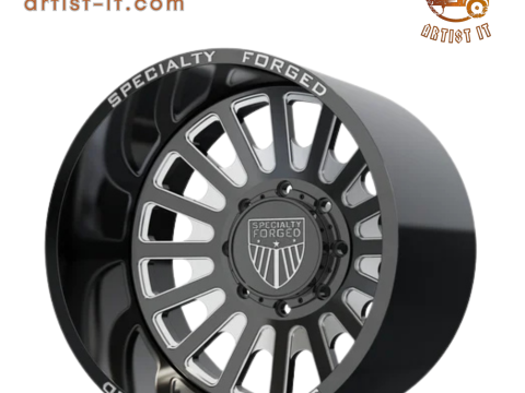 रियर स्पेशलिटी फोर्ज्ड D019 व्हील 3डी मॉडल 3D प्रिंट मॉडल