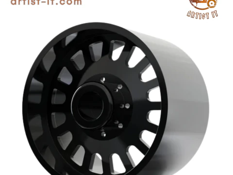 REAR SPECIALITY FORGED D019 WHEEL 3D MODEL 3D Print Model