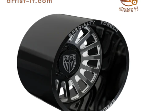 REAR SPECIALITY FORGED D019 WHEEL 3D MODEL 3D Print Model